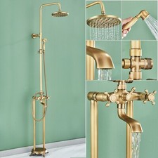 Antique Brass Shower Faucet