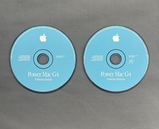 POWER MAC G4 SOFTWARE INSTALL/RESTORE X2 DISCS 9.0.2 1999/2000 