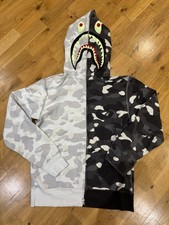 BAPE Shark Camo hoodie in