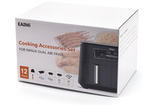  Air Fryer Accessories, 12 Pcs for Dual Air Fryer Kitchen Accessory's Boxed New 