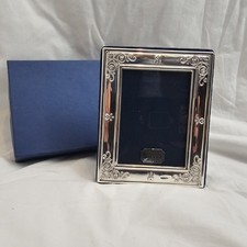 New Carr Vintage 1994 Sheffield Sterling Silver Photo Picture Frame  3.5x2.5''