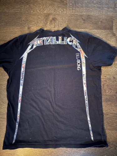 Metallica billabong shirt - metallica, t-shirt
