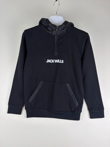 Jack wills black zip - jack, 1/4