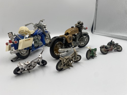 Job lot model motorbikes - job, toys
