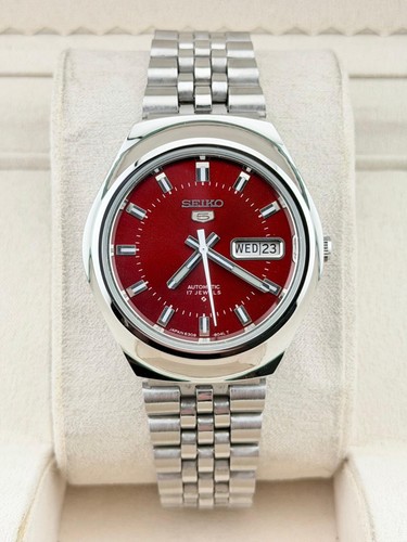 Seiko automatic watch red - seiko,