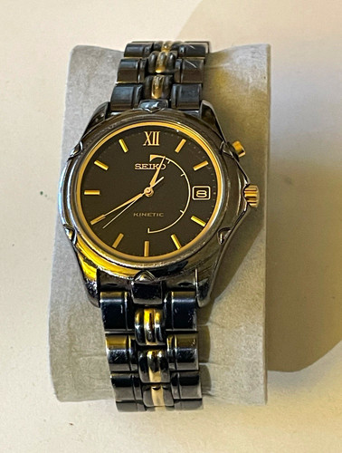 Seiko kinetic mens quartz - seiko,
