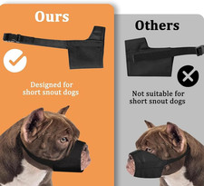 1 Pcs Dog Muzzle for Pitbull