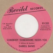 Darrell Banks  Somebody