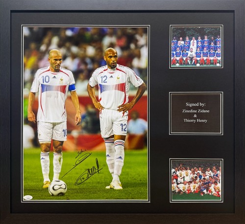 Rare framed zinadine zidane - rare,