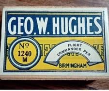 VINTAGE GEORGE W HUGHES FLIGHT