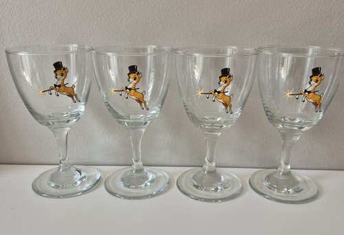 Babycham style glass - babycham,