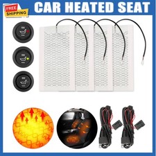 4Pads 12V Universal Car Carbon