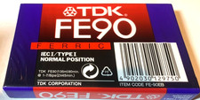 TDK FE90 FERRIC - 90 MINUTE
