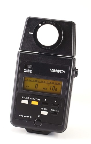 Minolta auto meter iii light - minolta,