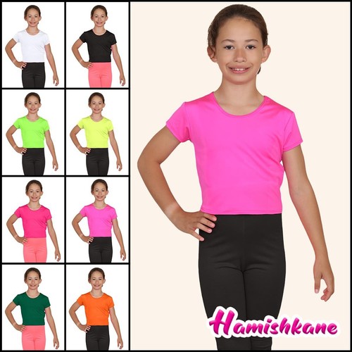 Kids girls plain - girls, crop
