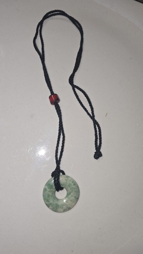 Jade good luck necklace - 6.,