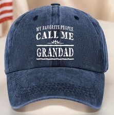 Washed Distressed Baseball Cap