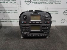 JAGUAR S-TYPE X200 STEREO RADIO CD PLAYER HEAD UNIT WITH AC CONTROL PANEL