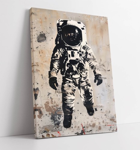 Banksy astronaut stencil - banksy,