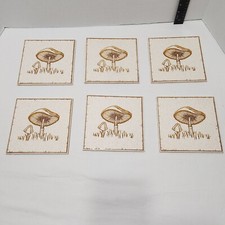 Vintage Mushroom Wall Tiles