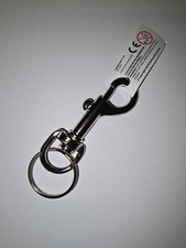 Metal Belt Clip Hook Hipster Keychain Keyring Key Fob Wallet Holder Chain Ring !