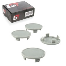 4x Wheel Hub Cap Rim Cap Gray