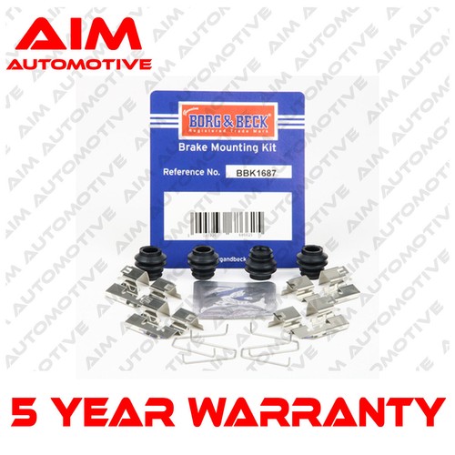 Brake pads fitting kit rear - brake,
