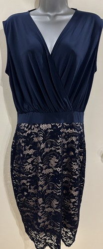 Lipsy navy blue 1 - navy, lace