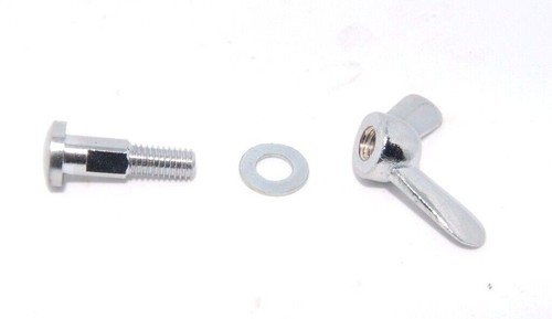 Wing nut and bolt - , with