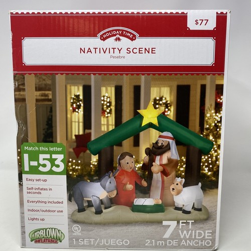 Airblown inflatable nativity - airblown,