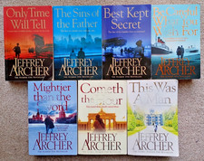 The Clifton Chronicles by Jeffery Archer (full set of 7 books) - paperback, used