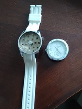 White Portable 2-in-one Watch