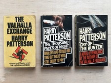 Three paperback novels - , by