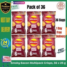 Walkers Smoky Bacon Multipack