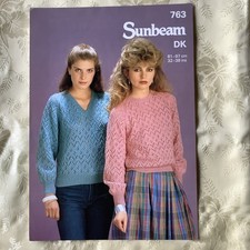 Sunbeam knitting pattern 763