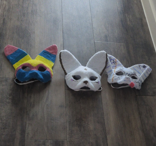 Used old masks set - masks, of