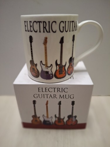 Electric guitar mug boxed - electric,