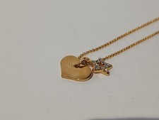 pierre cardin gold tone heart