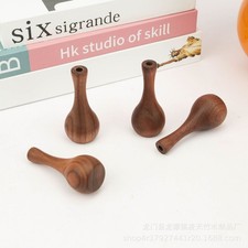 2pcs Mini Wood Vase Aroma