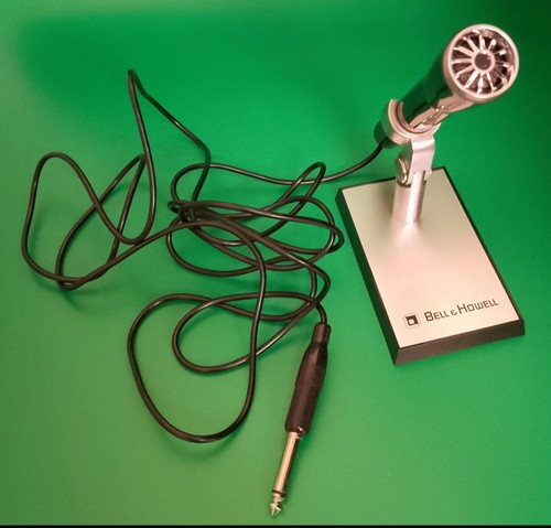 Bell and howell microphone - bell,