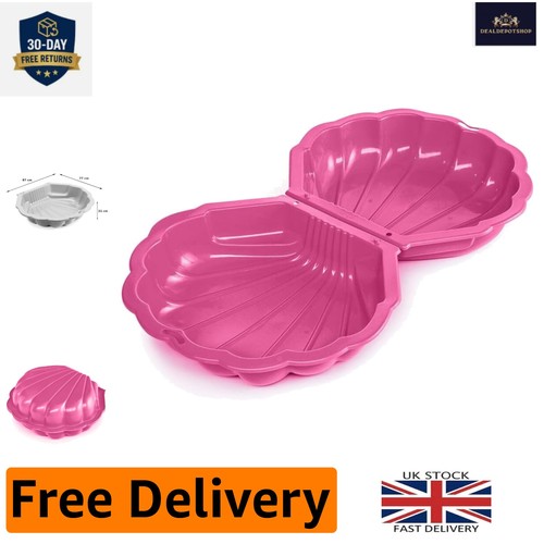Kids shell design sandpit - 2x,