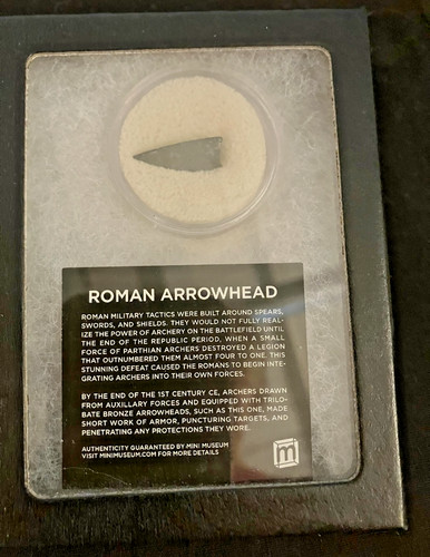 Authentic roman arrowhead - arrowhead, mini
