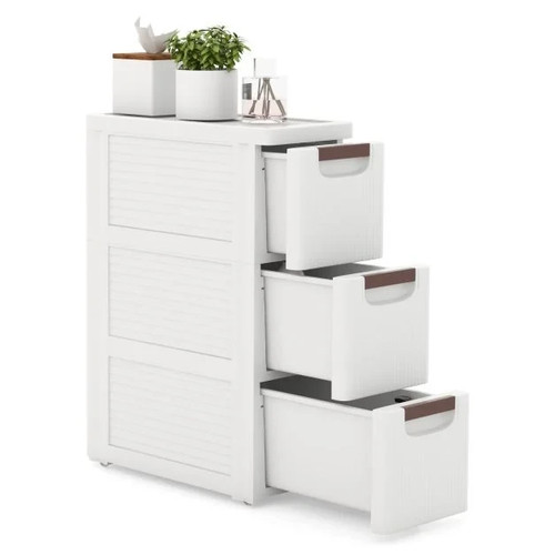 Costway drawer narrow - 3-drawer,