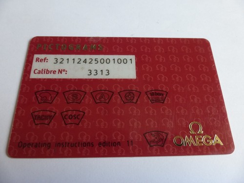 Omega pictogram card - pictogram,