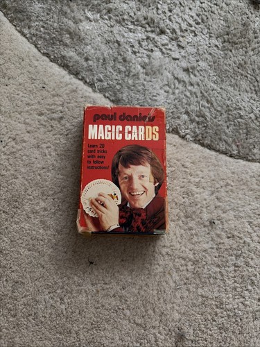 Paul daniels magic cards card - daniels,