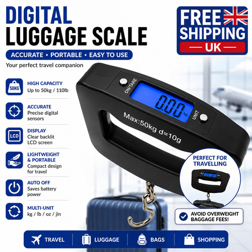 Digital luggage scale 50kg - digital,