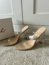 Size 6 Clear Perspex High