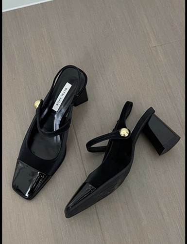 Elegant square toe studded - square,