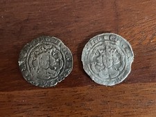 Two Edward III Hammered Silver