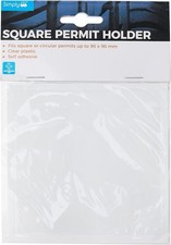 Plain Square Self Adhesive